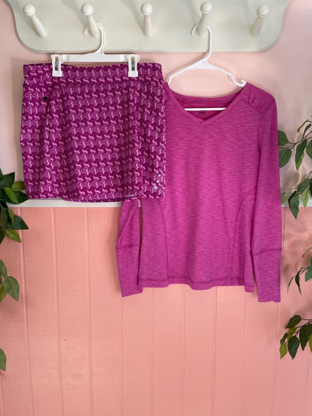 Title Nine & LL Bean Matching Top & Skort Set | Top Size Small, Skort Medium